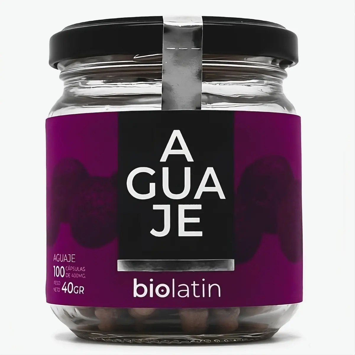 Aguaje Capsulas BIOLATIN 100 Pastillas – Frasco de 40 gramos