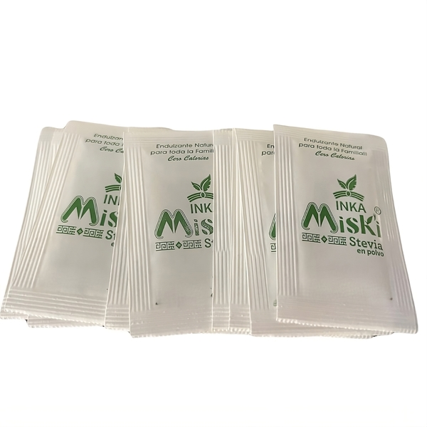 Stevia Inka Miski en Caja – 100 Sobres Sachets de 0.3 gramos
